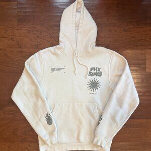 House of Highlight x Suns Men's White Hoodie, Size S
